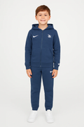 Nike - Tuta Zip + Cappuccio Garzata